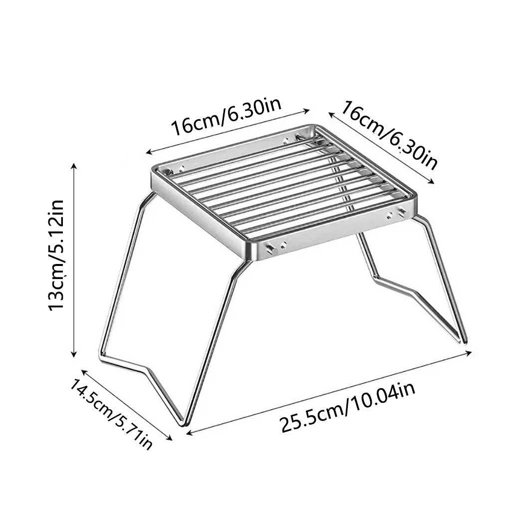 SSUNTAK Foldable Stainless Ste - Camping Lightweight Cooking Pot recension och pris