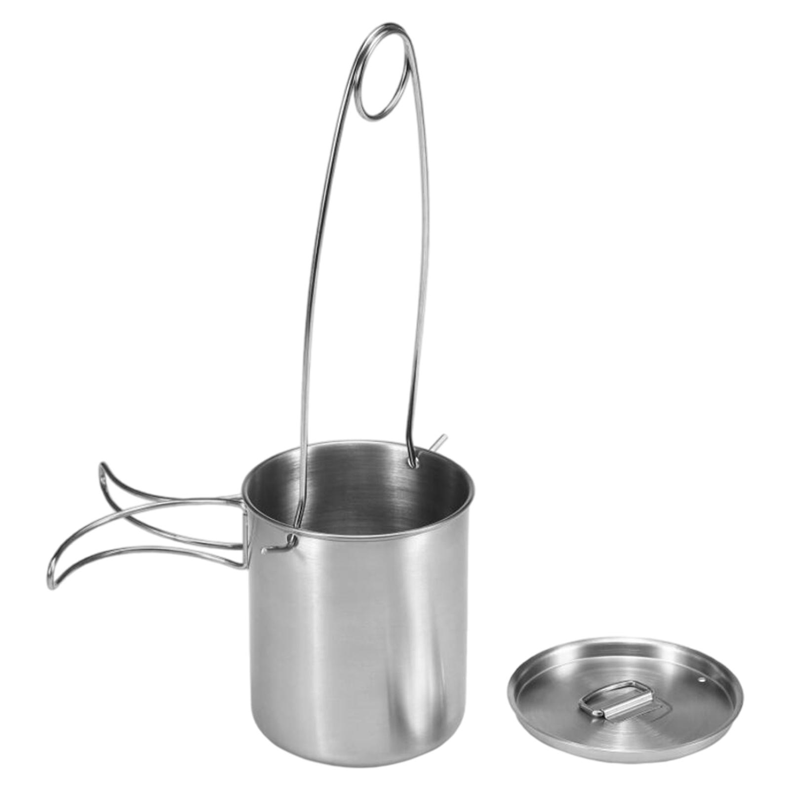 Portable Camping Cups Mug Pot  - Camping Cooking Cup recension och pris