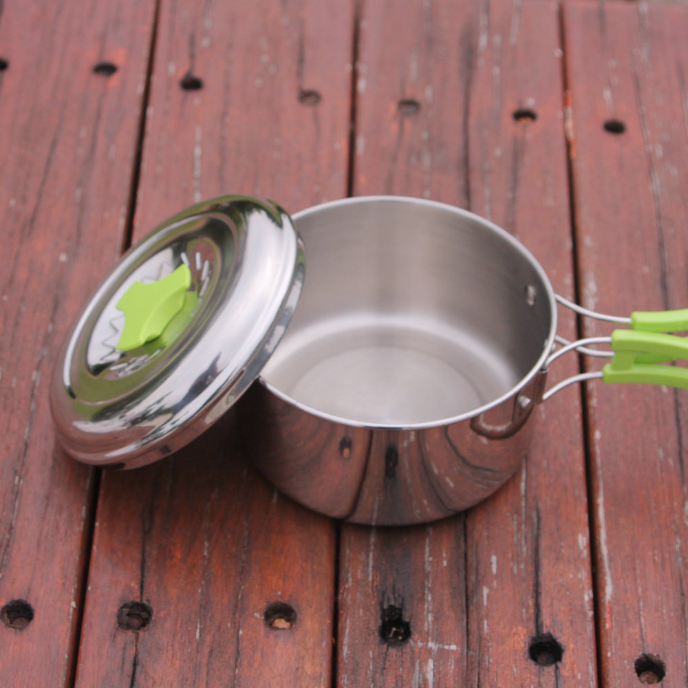 Camping Pot Lightweight Stainl - Camping Lightweight Cooking Pot recension och pris