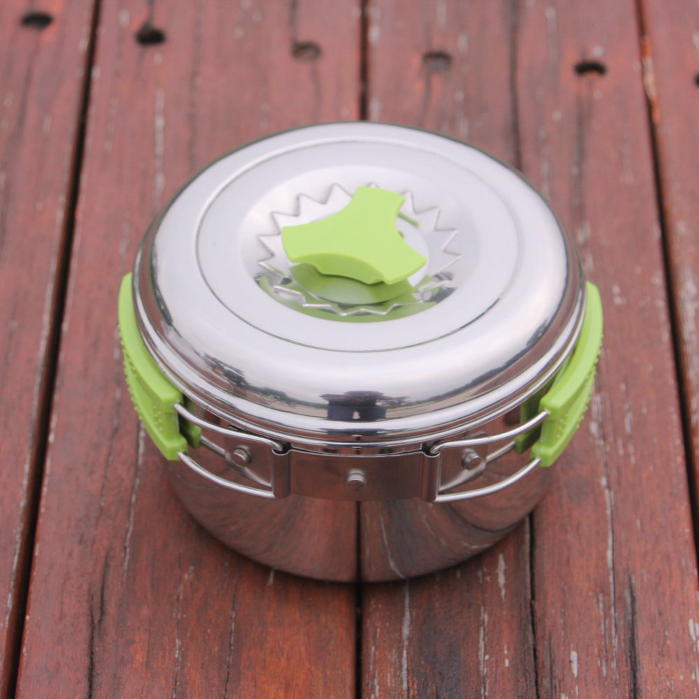 Camping Pot Lightweight Stainl - Camping Lightweight Cooking Pot recension och pris