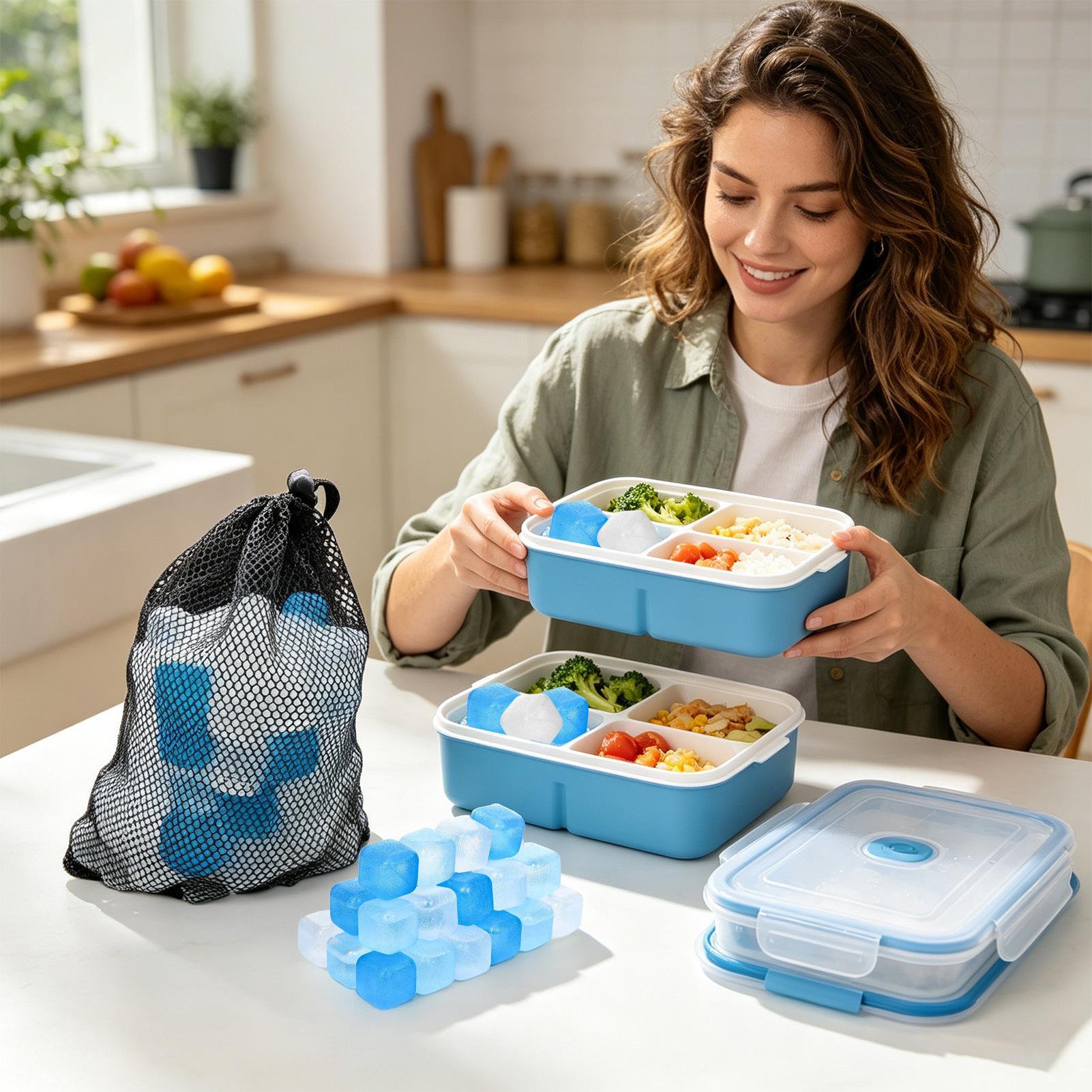 100 Pack Reusable Ice Cubes BP - Camping Cooking Utensils recension och pris