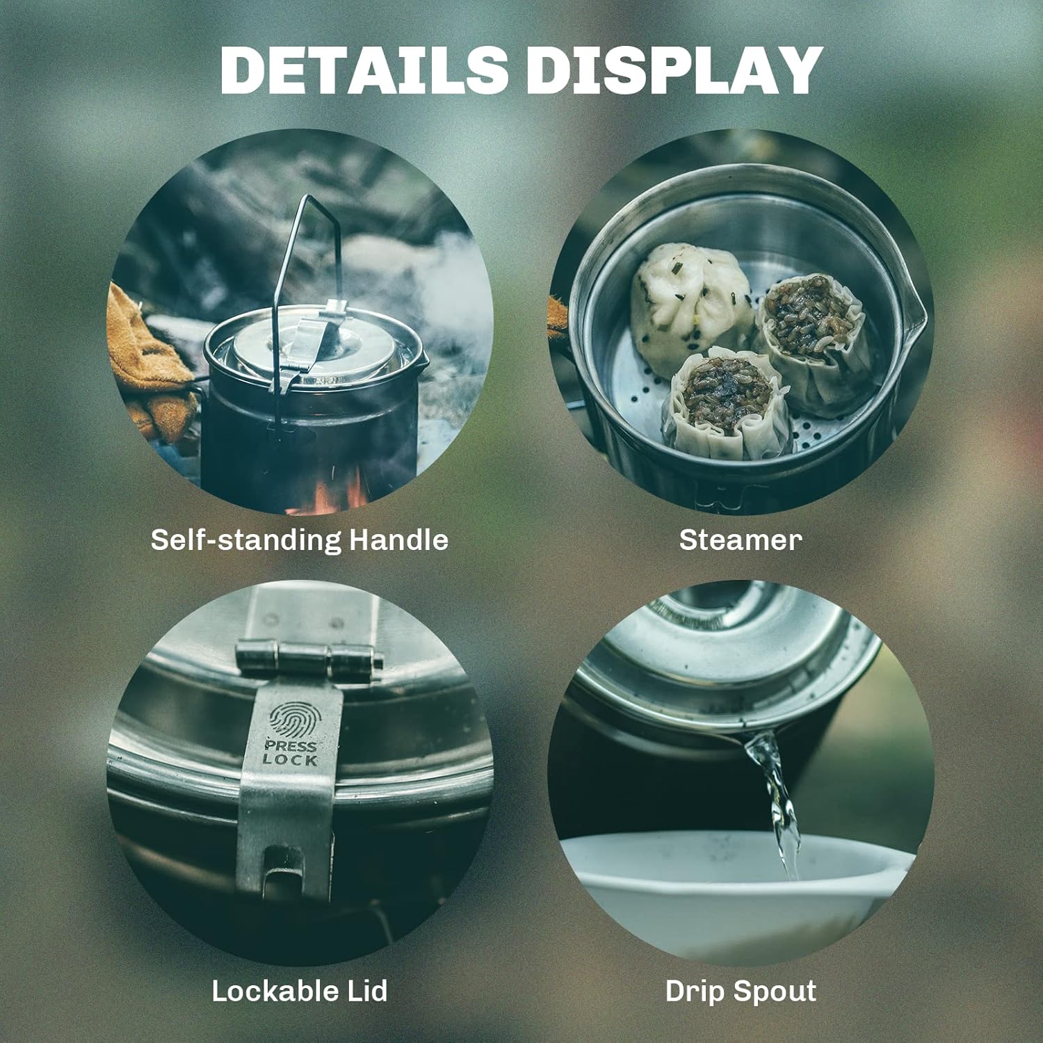 Fire-Maple 1.2L Stainless Stee - Camping Cooking Unit recension och pris