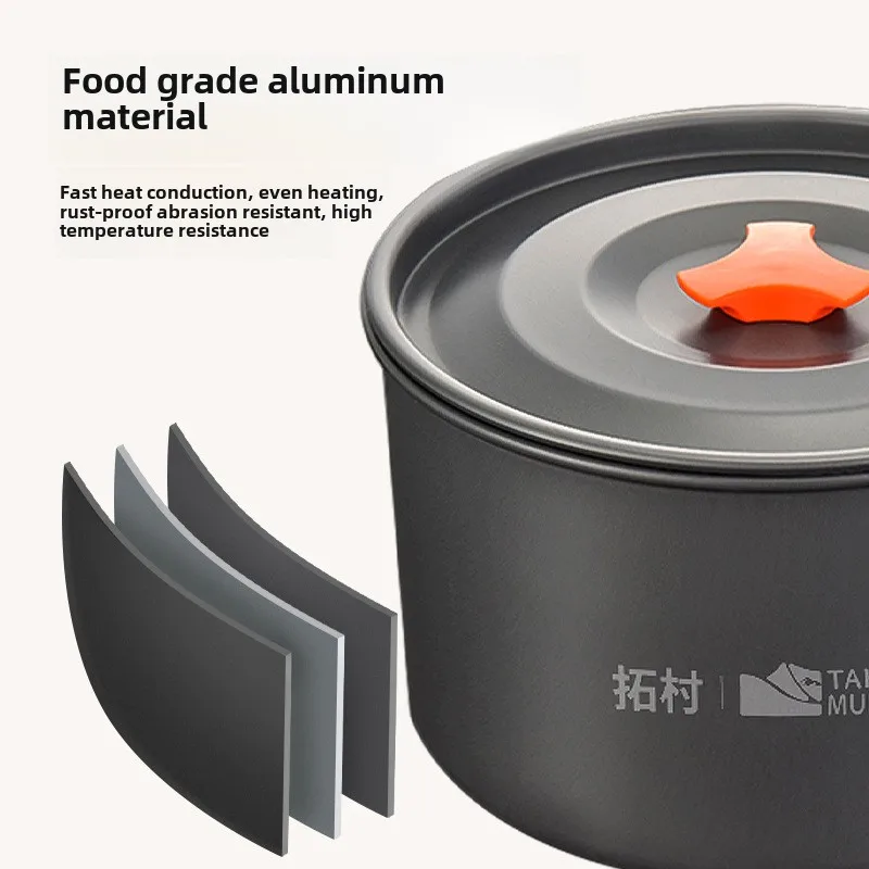 Camping Cookware Set Outdoor C - Camping Cooking Unit recension och pris