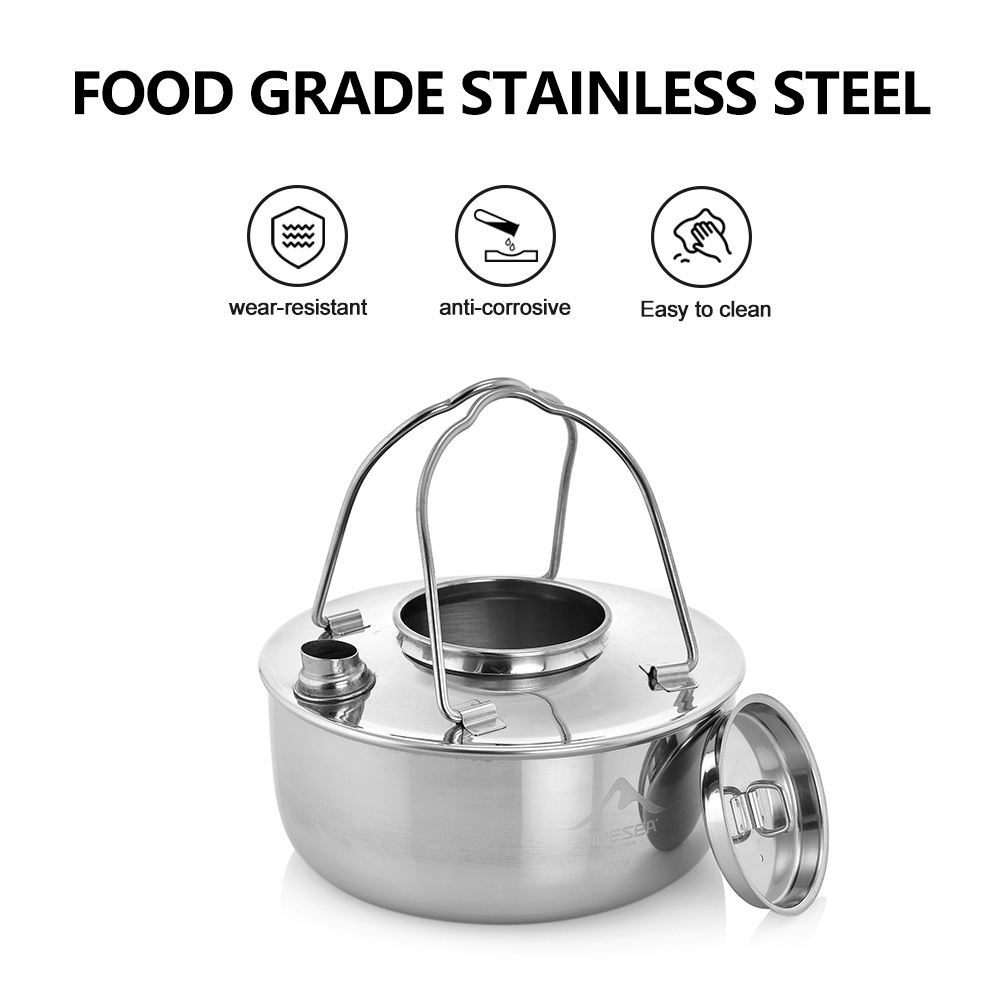 Widesea Camping Outdoor 1.7L S - Camping Cooking Unit recension och pris