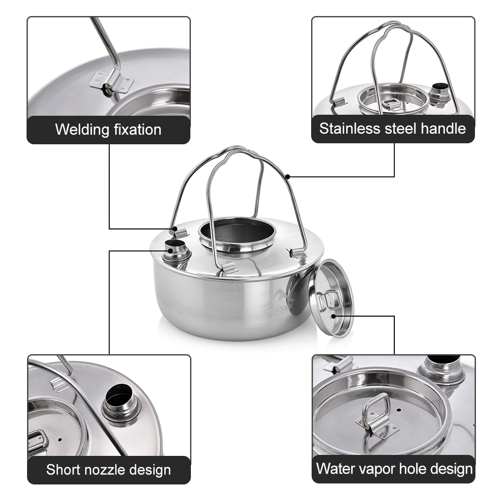 Widesea Camping Outdoor 1.7L S - Camping Cooking Unit recension och pris