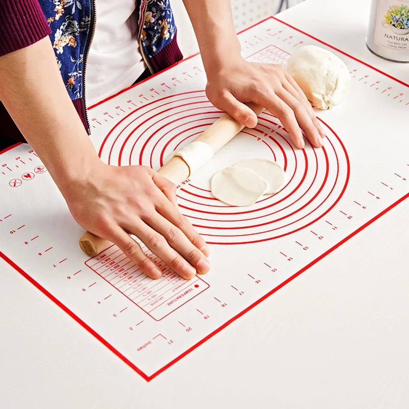 Silicone Baking Mat Kneading P - Camping Cooking Mat recension och pris