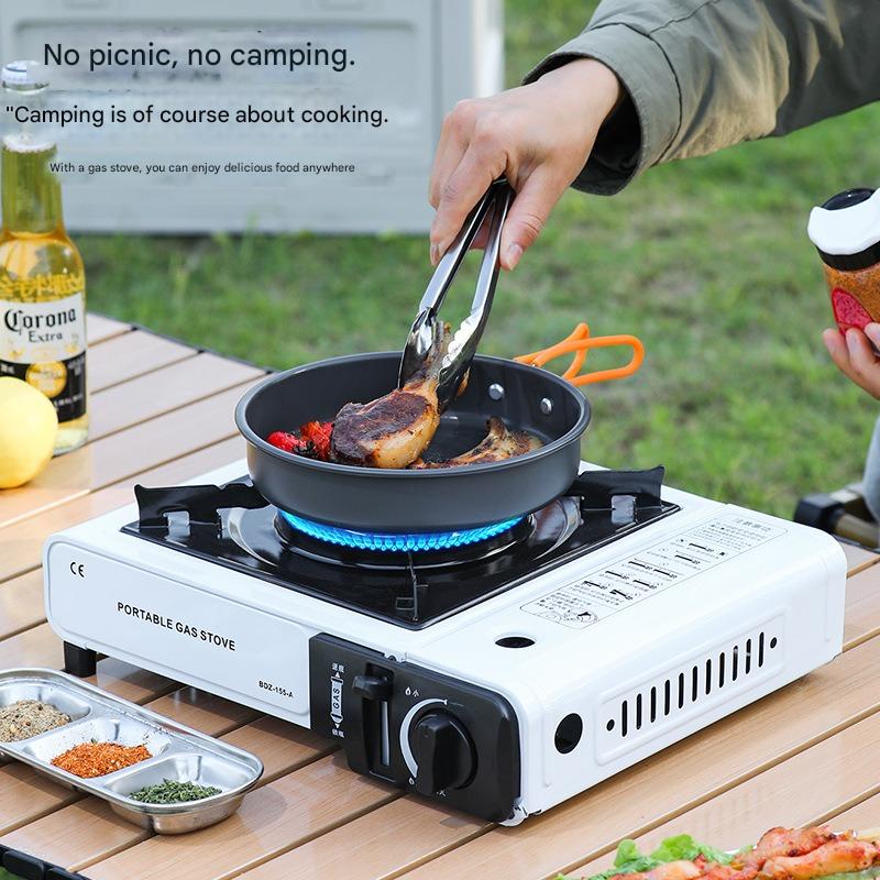 2025Portable Outdoor Cassette  - Camping Lightweight Cooking Pot recension och pris