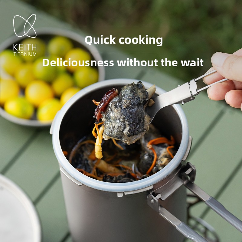 Keith Pure Titanium Outdoor Pr - Camping Lightweight Cooking Pot recension och pris