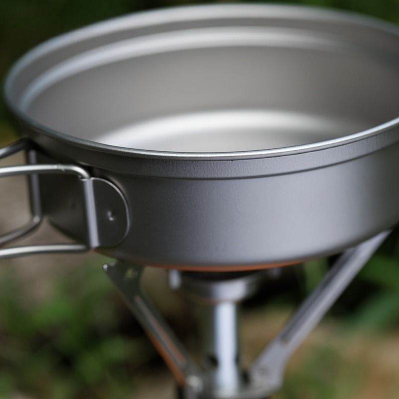 Pure Titanium Cookware Set wit - Camping Lightweight Cooking Pot recension och pris