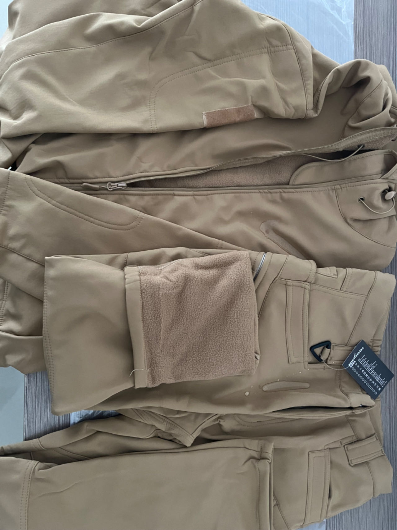 Men Military Tactical Winter A - Camping Cooking Windbreak recension och pris
