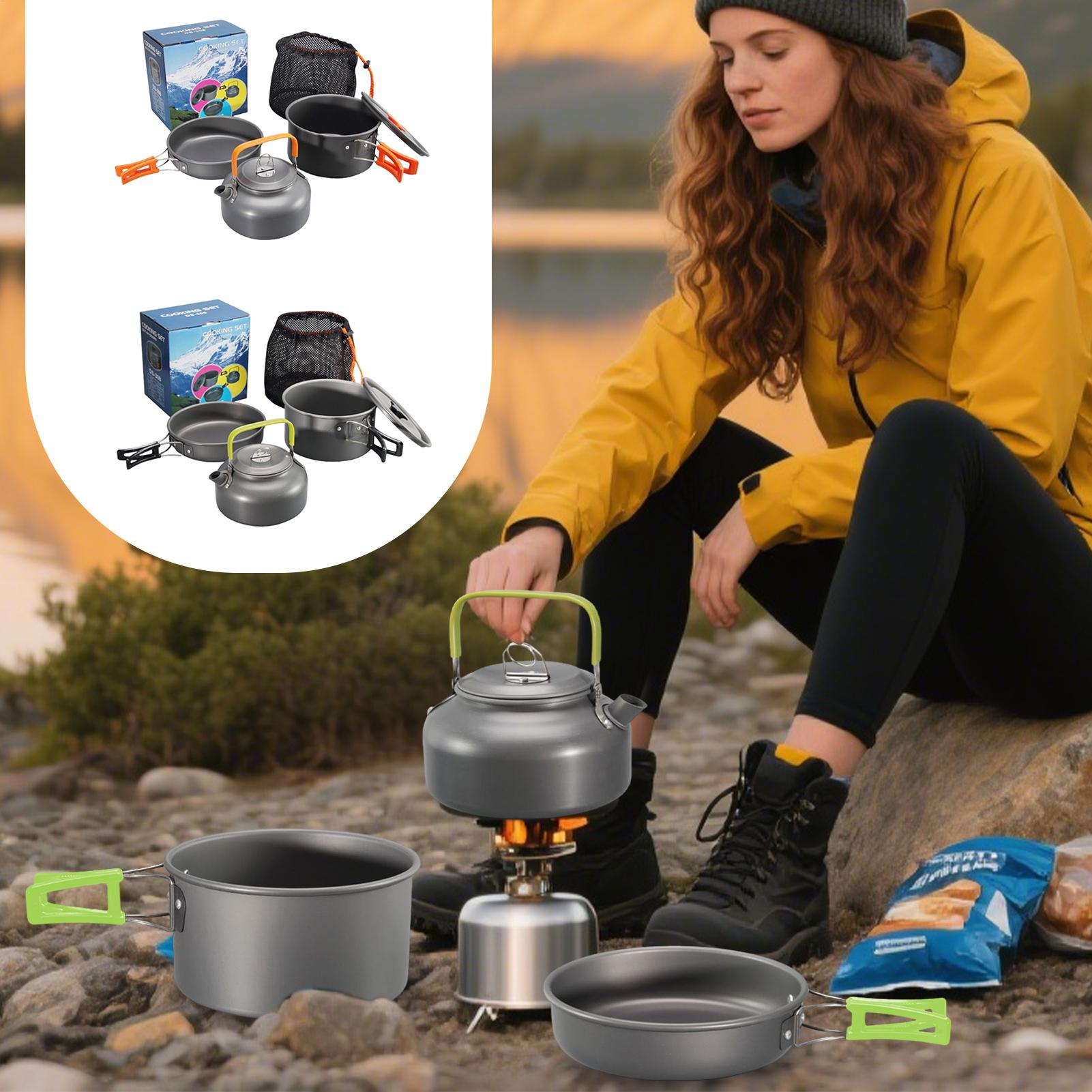 Camping Cookware Camping Cook  - Camping Lightweight Cooking Pot recension och pris
