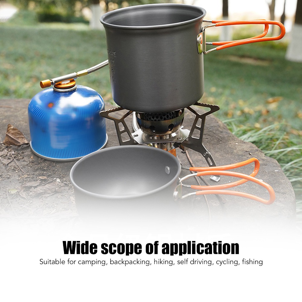 Alumine Camping Cooking Set Hi - Camping Lightweight Cooking Pot recension och pris