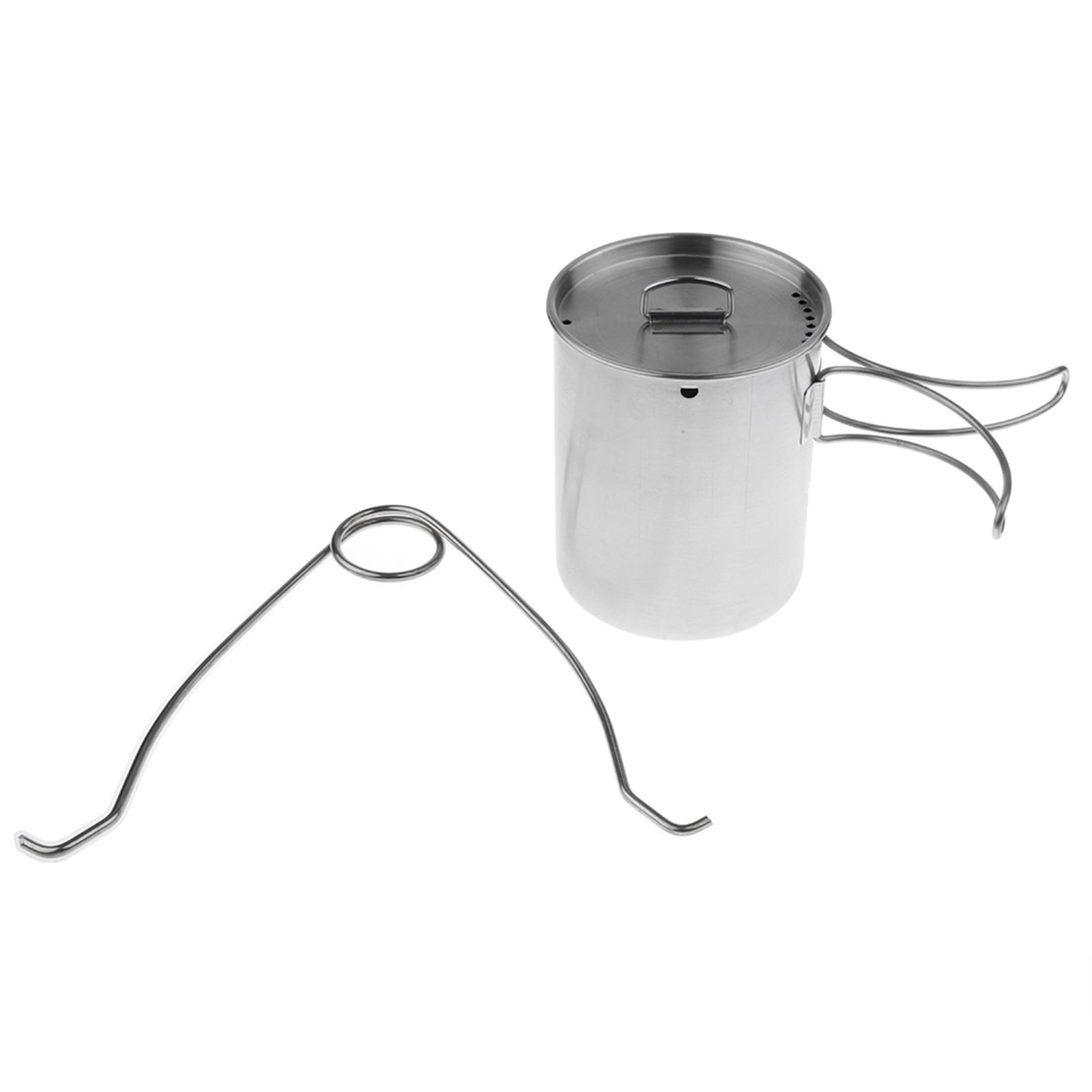 Ultralight Backpacking Kettle  - Camping Cooking Cup recension och pris