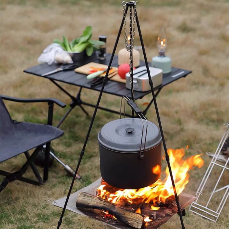 Lightweight Aluminum Alloy Pot - Camping Lightweight Cooking Pot recension och pris