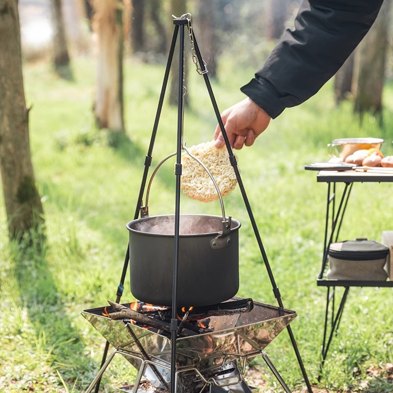Lightweight Aluminum Alloy Pot - Camping Lightweight Cooking Pot recension och pris