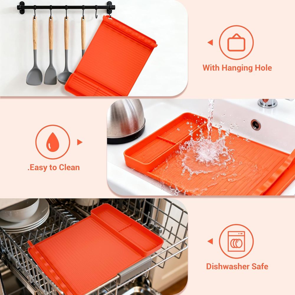 Heat Resistant Silicone Grill  - Camping Cooking Mat recension och pris