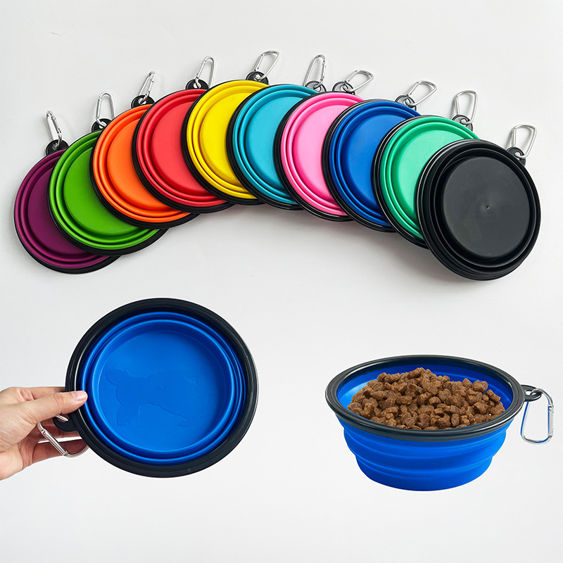 Collapsible Pet Silicone Dog F - Camping Cooking And Eating recension och pris