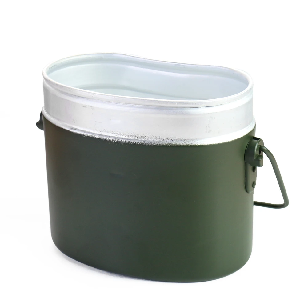 Portable Alloy Pot and Bowl Lu - Camping Lightweight Cooking Pot recension och pris